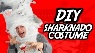 HowTo SHARKNADO Halloween Costume [upl. by Ethelinda430]