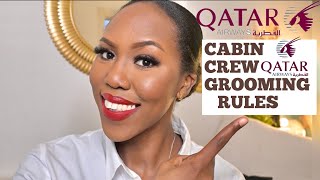 How To Dress For Cabin Crew Interview Assessment  Cabin crew Makeup Grooming Rules Qatar Airways [upl. by Aitnahc]