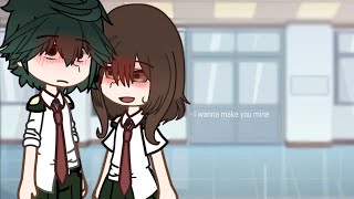 I wanna make you mine ❜❜  memetrend  Izuocha  DkUk Bnha  Mha  Original  Gacha Club [upl. by Ellard]