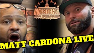 Matt Cardona Vs Tantalizing Tony at WrestleCon 2024 [upl. by Etnad878]