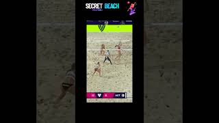 Austria Vs USA  Secret Beach Volleyball volleyball volleyballgirls [upl. by Klapp665]