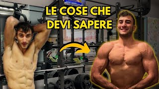 LE 6 COSE CHE DEVI SAPERE PRIMA DI INIZIARE PALESTRA 🏋🏻 1 bonus [upl. by Hutton363]