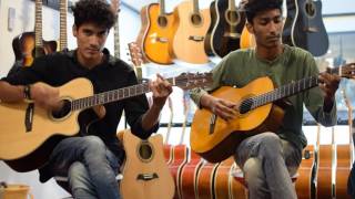 Tribute to Amin Toofani first time on two guitar cover gratitude [upl. by Lisette]