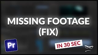 MISSING Footage While Opening Premiere Fix [upl. by Kellyn]