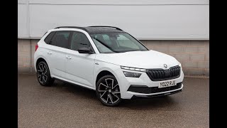 SKODA Kamiq 15 TSI 150ps Monte Carlo SUV YO22RJU [upl. by Carol]