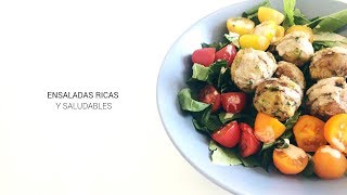 Ensaladas saludables  Alziur [upl. by Bendick]