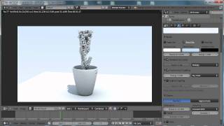 Fluid Particles Tutorial  How to Fill up a Cup  Blender 261 [upl. by Caundra]