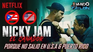 Nicky Jam  El Ganador en Netflix  PORQUE NO ESTA DISPONIBLE EN USA Y PR Explicacion [upl. by Dieterich]