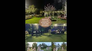 The best place to arrange wedding events in Faisalabad is at ZBT Farmhouse Call at 03338666964 [upl. by Leummas101]