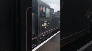 Didcot Railway Centre 20th September 2024 With BR Ivatt Tank 41312 Arriving Back At Didcot Station [upl. by Aydiv191]