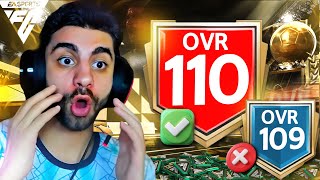 اول يوتيوبر مصري يوصل اوفر 110 في فيفا موبايل 💪 ختمت اللعبه خلاااص ✅🔥 [upl. by Hendrickson]