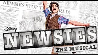 Newsies on Broadway  Choreography in Newsies the Musical [upl. by Kurys]