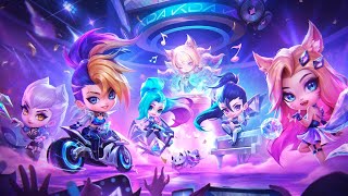 CinematicChibi KDA all out AkaliAhriEvelynn amp Kaisa TFT Tencent Goldspatula [upl. by Ferneau568]