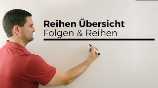 Reihen Übersicht Folgen und Reihen  Mathe by Daniel Jung [upl. by Assin]