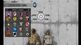 pes 2010 ps2 teams [upl. by Eirised]