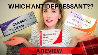 My Experience Taking ANTIDEPRESSANTS  Sertraline Mirtazapine and Citalopram REVIEW [upl. by Yim]