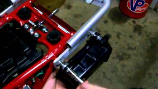 1985 Honda atc 250r Tool Box Install [upl. by Oryaj]