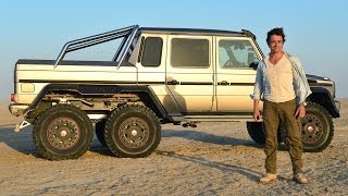 TOP GEAR Inside Look Richards SixWheeler in the Desert  BBC AMERICA [upl. by Ruthi]