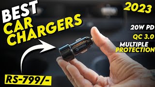 Top 4 Best Car Charger Under 1000Rs  Best Car Charger For iPhone  Car Charger 2023 [upl. by Aihsei]