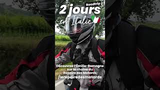 Roadtrip moto en ÉmilieRomagne  La Dolce Strada ducati italia roadtrip [upl. by Rehpotsirahc382]