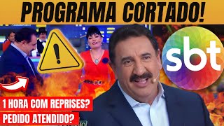 🔴 PROGRAMA do RATINHO sofre CORTE no SBT [upl. by Nanon]