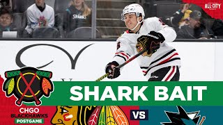 Chicago Blackhawks lose 32 to the Sharks on Halloween night  CHGO Blackhawks POSTGAME Podcast [upl. by Ennaeiluj]