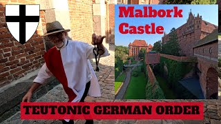 HUGE Polish Castle Governed by ELITE Medieval Knights  MALBORK Castle [upl. by Gaige956]