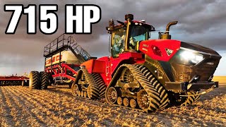 UNLEASHING the BEAST Witness the RAW POWER of 715 HP  Steiger 715 Quadtrac  Part 2 [upl. by Elumas426]