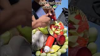 Easy Salad youtubeshorts trending viralvideo viralshorts viralreels shorts [upl. by Domash977]