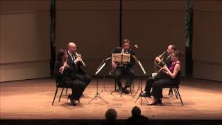 II Allegro vivace August Klughardt Wind Quintet in C Major Op79 [upl. by Oremo]