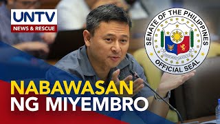 Senado mababawasan ng miyembro kasunod ng appointment ni Sen Angara sa DepEd [upl. by Buddy]