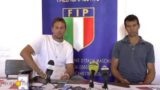 Presentazione terza maglia e microfoni a Mancinelli  Carraretto [upl. by Anej]