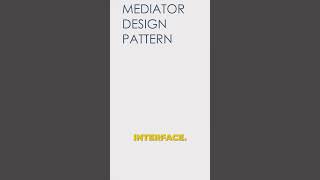 Master the Mediator Design Pattern UI Editor coding software java programming designpatterns [upl. by Ahseneuq369]