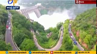 Watch Beautiful Drone Visuals of Srisailam Dam  After 3 years Dam Filled with Flood water [upl. by Andaira]