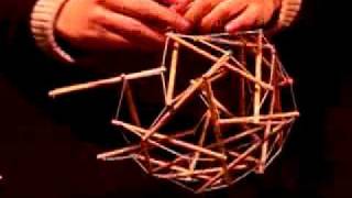 Building a Tensegrity Model [upl. by Hanny]