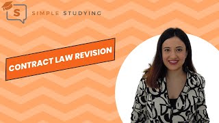 Contract Law revision [upl. by Ellebyam]