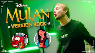 MULAN  Comme un homme Version Rock par Romain Ughetto DISNEY ROCK [upl. by Garrick378]