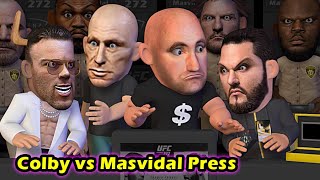 Colby Covington vs Jorge Masvidal press conference [upl. by Arze]