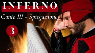 Inferno Canto III  Divina Commedia  Spiegazione [upl. by Adrahs772]