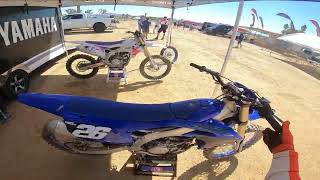 2024 Yamaha YZ250F at Perris Raceway [upl. by Oknuj]