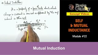 Class 12 Physics  Self amp Mutual Induction  22 Mutual Induction  For JEE amp NEET [upl. by Leisha]