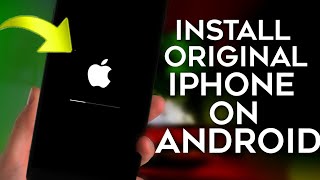 Real iPhone System Install On Android Complete 100✓True Method  No Fake [upl. by Dosh]