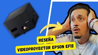 Reseña del Videoproyector EPSON EF12 para jugar videojuegos como en un cine [upl. by Jud593]