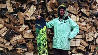 Lib Tech Skate Banana 201415 Snowboard Review [upl. by Mechling]