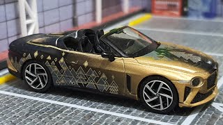 MINI GT Bentley Mulliner Bacalar 2023 Christmas Edition  No 660 Unboxing [upl. by Cadmarr138]