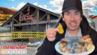 Eating At The WORST Rated Restaurant in Nashville 1 STAR [upl. by Mloclam]