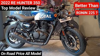 Ye Hai All New Royal Enfield HUNTER 350 Detailed Review  On Road Price New Features hunter 350 [upl. by Kessler]