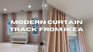 IKEA VIDGA  MODERN CURTAIN TRACK SYSTEM [upl. by Nilyam388]