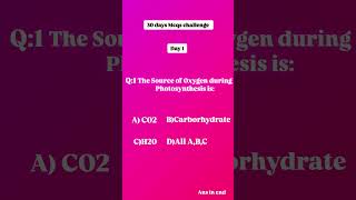 Mcqs30 days mcqs challengeDay 1 Biology best mcqs mdcatneet workhardmotivationbestbiology [upl. by Pich]