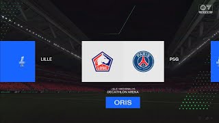 FC 25 LOSC Lille vs PSG  Championnat d’Angleterre 20242025 4K réalistes [upl. by Afira779]